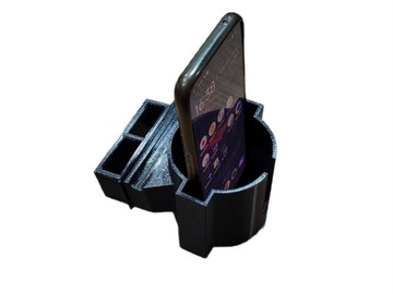 ПОДСТАКАННИК VW T4 ДЕРЖАТЕЛЬ ДЛЯ КРУЖКИ ПОДСТАВКА ДЛЯ ТЕЛЕФОНА С УФ-ЗАЩИТОЙ ДЕРЖАТЕЛЬ ДЛЯ ЧАШКИ PETG 2В1