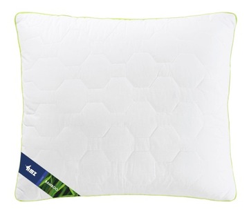 Poduszka pikowana BAMBOO 50x60 bambus bawełna gruba zamek PROMOCJA -10%