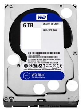 Dysk twardy Western Digital Blue 6TB SATA III 3,5