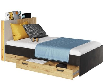 молодежная кровать, односпальная кровать 120х200