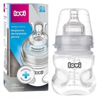 LOVI Butelka do karmienia Medical+ 150 ml