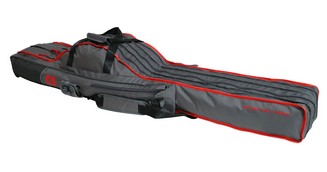 Mikado Pokrowiec na wędki 160cm 3 komorowy szary