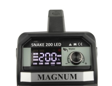 Инверторный сварочный аппарат. КОМПЛЕКТ MMA SNAKE 200 LED MAGNUM
