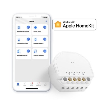 НАСТЕННЫЙ ВЫКЛЮЧАТЕЛЬ MEROSS SMART WI-FI ПРИЛОЖЕНИЕ SMART APPLE HOMEKIT