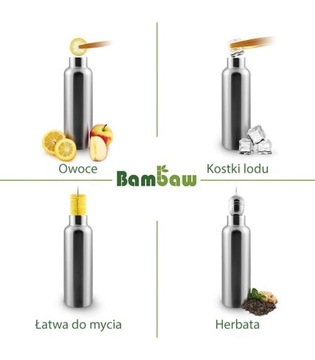 ТЕРМОС МЕТАЛЛИЧЕСКАЯ БУТЫЛКА С ДВОЙНОЙ ИЗОЛЯЦИЕЙ 750 МЛ