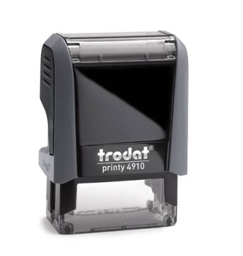 TRODAT PRINTY STAMP 4910 СЕРЫЙ + ДИЗАЙН ЛАСТИКА