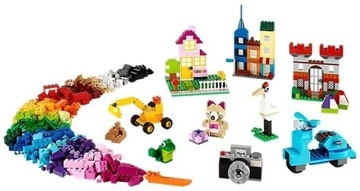 LEGO 10698 BIG BOX НАБОР БОЛЬШИХ БЛОКОВ КОНТЕЙНЕР С БЛОКАМИ 790 ЭЛЕМЕНТОВ