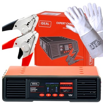 prostownik Ideal prostownik do akumulatorow EXPERT CHARGER 100 LCD 12V