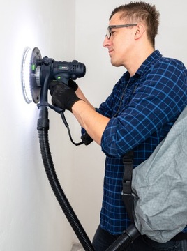 ШЛИФОВКА ДЛЯ ШТУКАТУРКИ 180 ММ СО СВЕТОДИОДНОЙ ЛЕНТОЙ + НАБОР 15 БУМАГ XXL