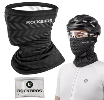 Kominiarka komin TERMOAKTYWNA chusta na twarz i usta do BIEGANIA ROCKBROS