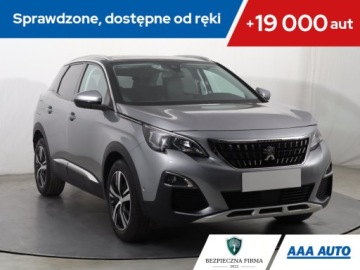 Peugeot 3008 II Crossover 1.2 PureTech 130KM 2019 Peugeot 3008 1.2 PureTech, Skóra, Navi, Klima