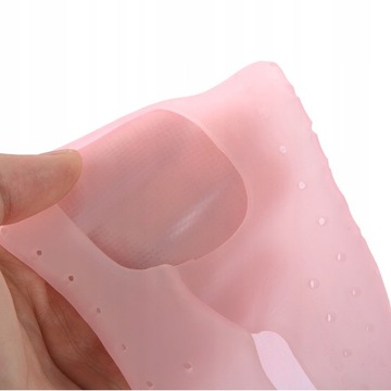 1 ПАРА СИЛИКОНОВЫХ НОСКОВ ДЛЯ ЗАЩИТЫ НОГ