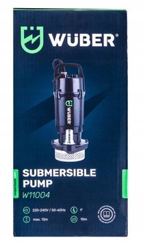 Погружной насос Wuber 2000 W 15 000 л/ч
