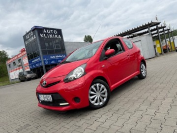 Toyota Aygo I Hatchback 5d Facelifting 1.0 VVT-i 68KM 2012 Toyota Aygo HIT przebieg 103tys/km 1włascicel Dowóz pod dom