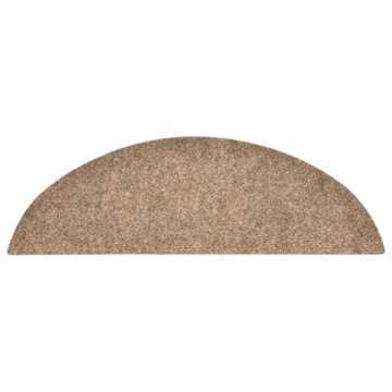 vidaXL Самоклеящиеся чехлы для лестниц, 10 шт., кремовые, 56x17x3 см