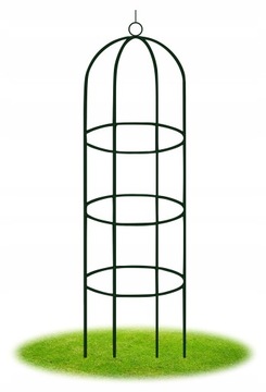 САДОВАЯ КОЛОННА ПЕРГОЛА СТОЙКА ДЛЯ ЦВЕТОВ РОЗ ПОДСТАВКА 190см + ЯКОРЯ