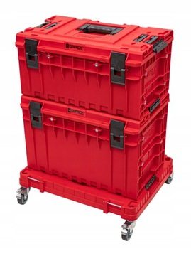 ТЕЛЕЖКА, ТРАНСПОРТНАЯ ПЛАТФОРМА QBRICK SYSTEM ONE 2.0 WORKSHOP RED ULTRA HD #
