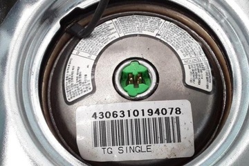 AIRBAG ŘIDIČE HYUNDAI GRANDEUR II 4306310194078 2.19L GASOLINE 127KW 2007