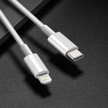 ЗАРЯДНОЕ УСТРОЙСТВО USB-C КАБЕЛЬ БЫСТРОЙ ЗАРЯДКИ LIGHTNING ДЛЯ IPHONE 12 13 14 2M