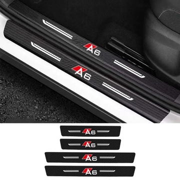 4 KUSU NÁLEPKA PRAHU VOZIDLA DO AUDI A6