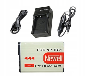 ŁADOWARKA SIECIOWA+BATERIA do SONY NP-BG1 NP-FG1 DSC-H7 H9 H20 H50 W80 W90