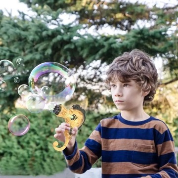 Bubble Machine Gatlings Bubble Machine 13 отверстий Обновление Bubble Maker Bubble