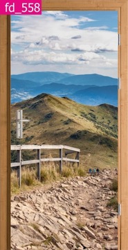 GÓRY PANORAMA OKLEINA NAKLEJKA NA DRZWI MEBLE