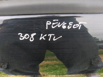 DVEŘE LEVÝ ZADNÍ KTV PEUGEOT 308