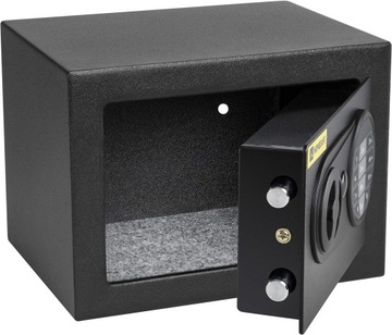 SEJF Z ZAMKIEM ELEKTRONICZNYM 17X23X17 CM NUMERYCZNY MAŁY HOMESAFE HV17E