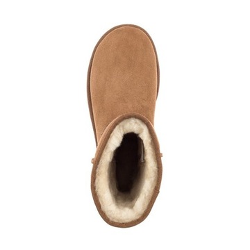 Buty Kozaki Zimowe Damskie Obuwie UGG Classic Short II Chestnut