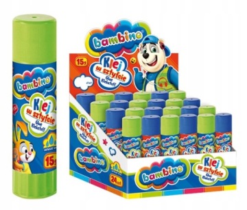 Клей-карандаш 15 г Bambino