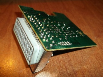 Розетка SCART EURO, монтажный разъем с пластиной