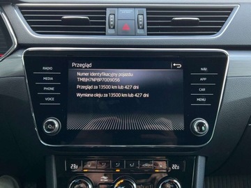 Skoda Superb III Kombi Facelifting 2.0 TDI SCR 150KM 2022 Skoda Superb 2.0TDI 150 Style SerwisASO SalonPL Virtual Matrix Nawi Kessy, zdjęcie 33