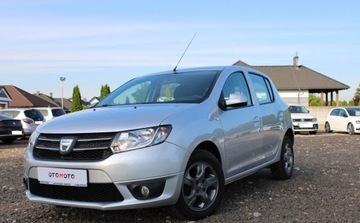Dacia Sandero II Hatchback 5d TCe  90KM 2015 Dacia Sandero 0.9B 90KM klima zadbany zarejestrowany Benzyna 90KM