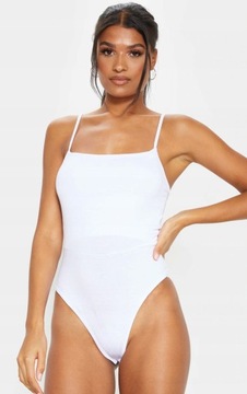 G14 Białe body basic ramiączka PLT 40