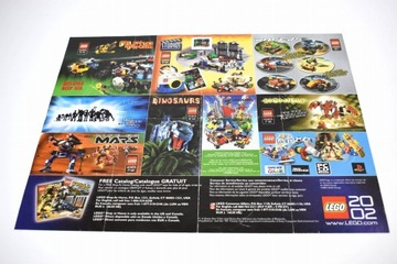 Рекламный буклет LEGO [2002] A4 USA UNIQUE