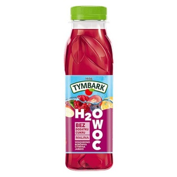 Sok malina Tymbark 300 ml Napój H2OWOC malina Tymbark, 300ml