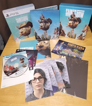 SAINTS ROW NOTORIOUS EDITION STEELBOOK - PLAYSTATION 5 PS5 IGŁA