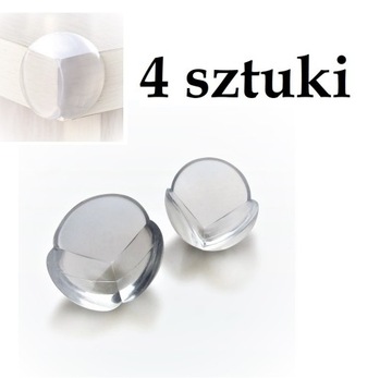 Silikonowa nakładka osłona mebli zabezpieczenie narożników 4 SZT