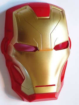 MASKA IRON MAN PRZEBRANIE STRÓJ AVENGERS URODZINY