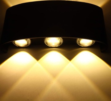 ФАСАДНЫЙ НАСТЕННЫЙ СВЕТИЛЬНИК НАРУЖНЫЙ СВЕТОДИОДНЫЙ НАСТЕННЫЙ СВЕТИЛЬНИК 4ВТ IP65 ВВЕРХ ВНИЗ