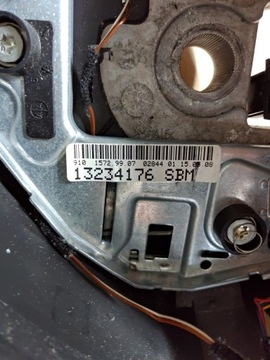 КОЖАНЫЙ РУЛЬ + ПОДУШКА OPEL ASTRA H III 3