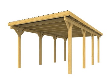 WIATA GARAŻOWA 326x698cm PŁYTA PVC