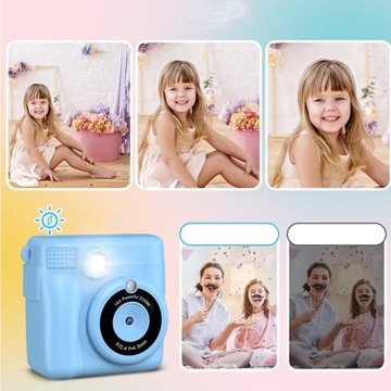 МГНОВЕННАЯ КАМЕРА POLAROID ДЛЯ ДЕТЕЙ ПРИНТЕР В ПОДАРОК