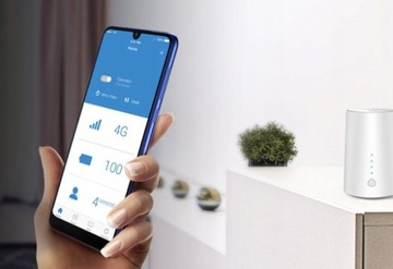 Роутер 300 Мбит/с Alcatel LinkHUB 802.11n Wi-Fi LTE 4G модем cat7 hh71vm