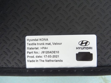 MATA BAGAŻNIKA HYUNDAI KONA J9120ADE10 NOWA