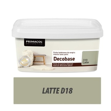 Farba Primacol Decobase latte D18 1l
