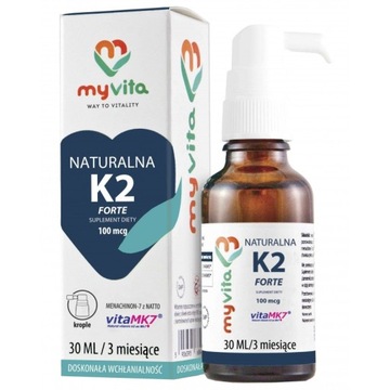 K2 Forte 100mcg 30ML MYVITA