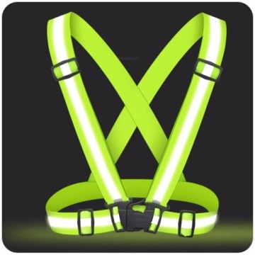 Светоотражающий жилет для бега на мотоцикле