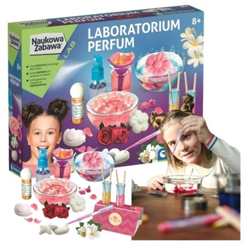 LABORATORIUM PERFUM Zestaw Kreatywny Do Tworzenia Zapachów Clementoni